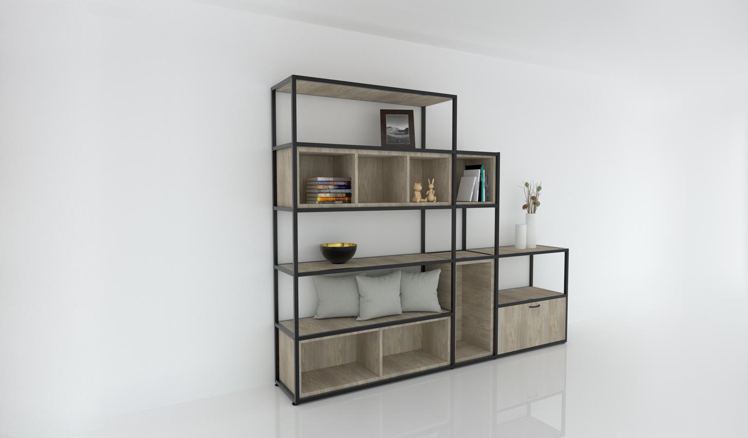 Flexible Modular display 